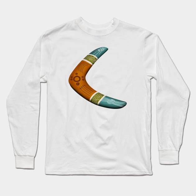 Boomerang Long Sleeve T-Shirt by designbek